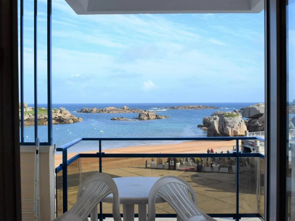 Superbe Appartement Avec Vue Mer Et Parking A Tregastel - Fr-1-368-29