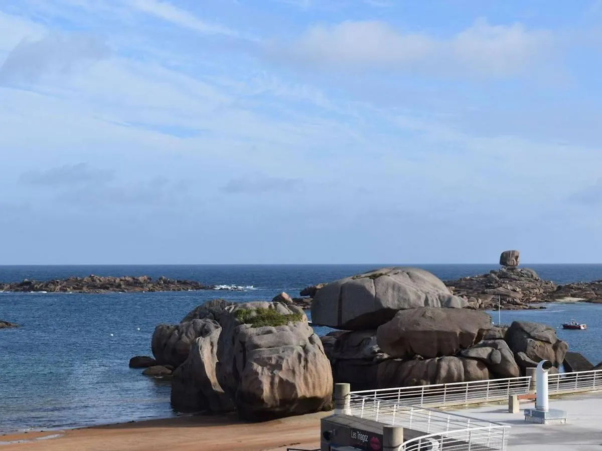 Superbe Appartement Avec Vue Mer Et Parking A Tregastel - Fr-1-368-29